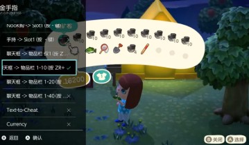 集合啦！动物森友会，v3.0.1金手指，消息栏批量刷取物品